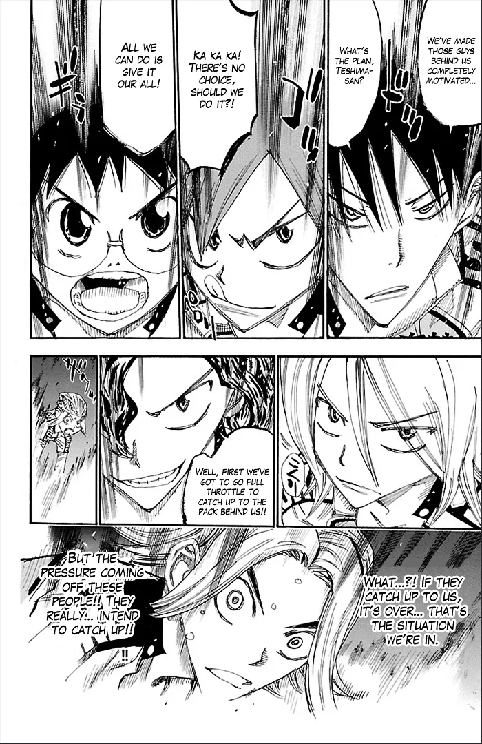 Yowamushi Pedal Chapter 276 page 17