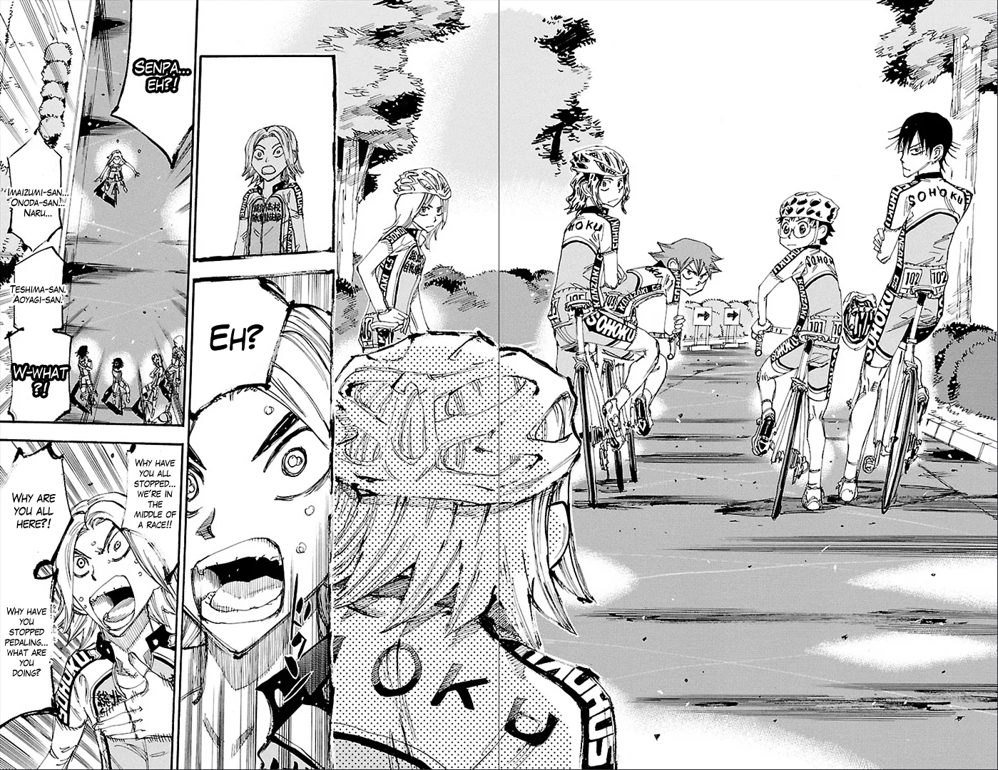Yowamushi Pedal Chapter 276 page 9
