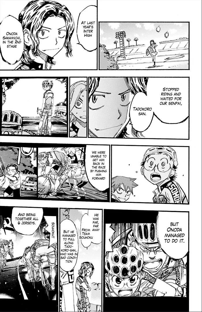 Yowamushi Pedal Chapter 276 page 13