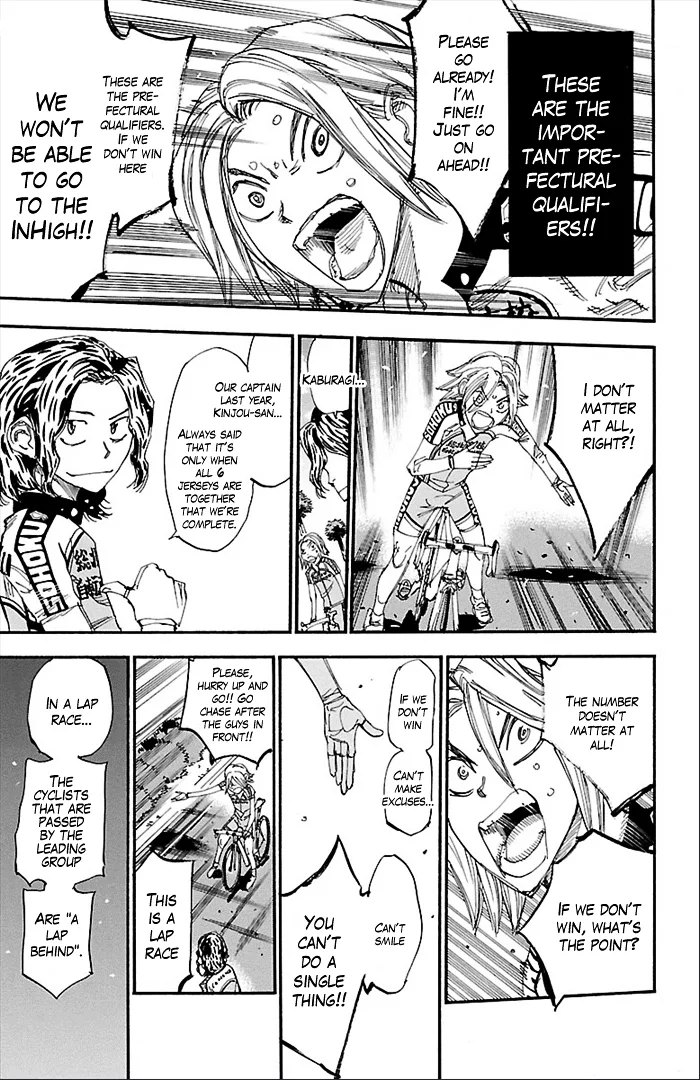 Yowamushi Pedal Chapter 276 page 11