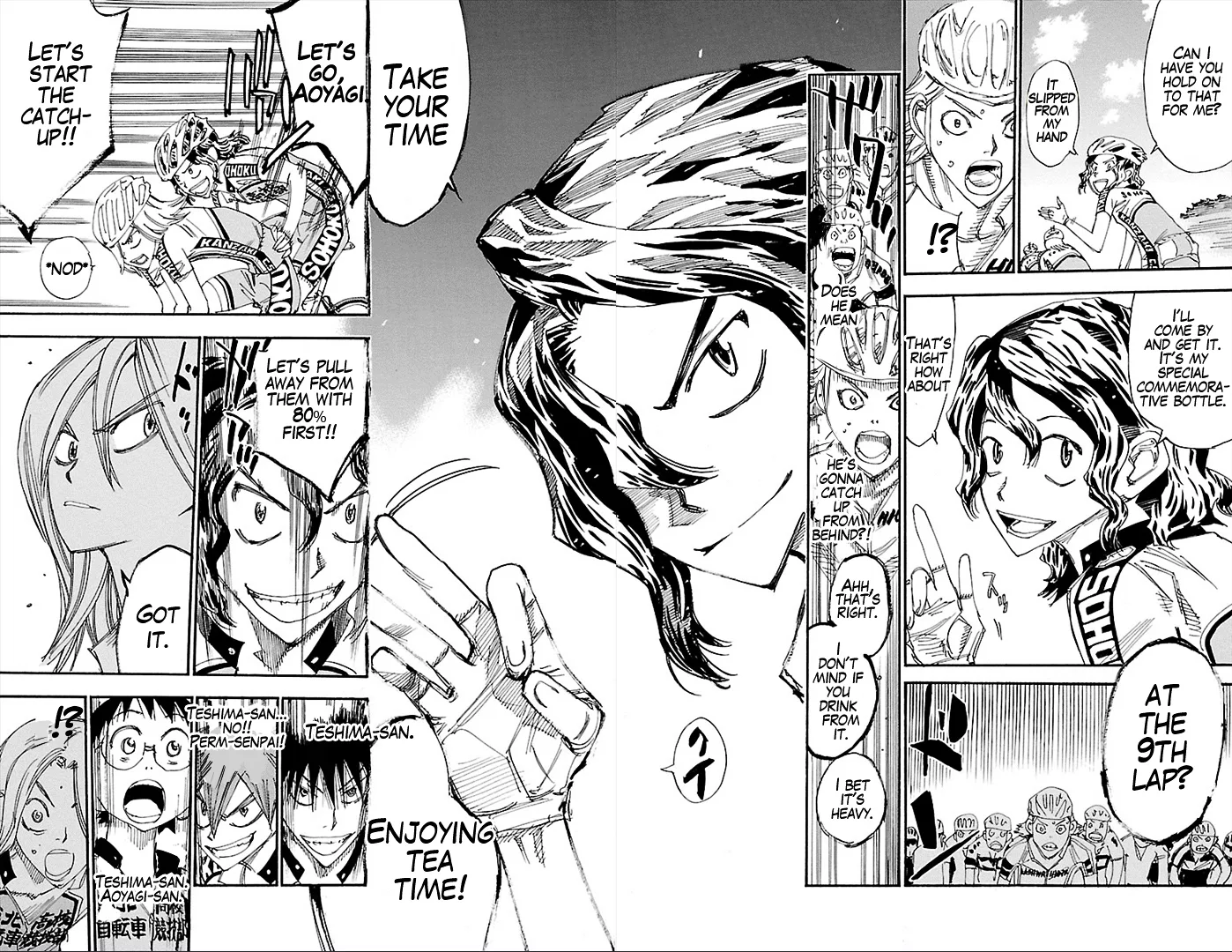 Yowamushi Pedal Chapter 277 page 4