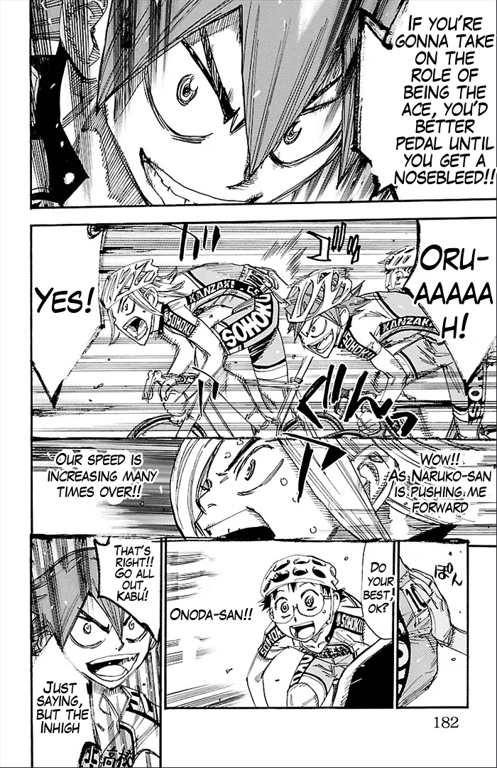 Yowamushi Pedal Chapter 277 page 19