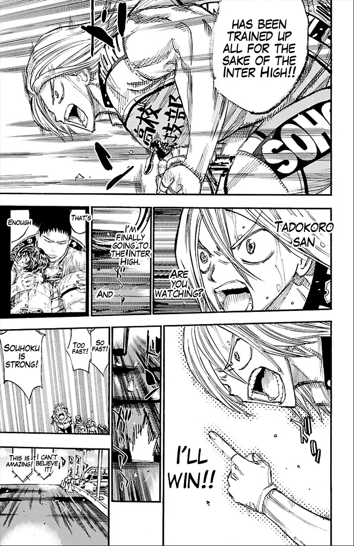 Yowamushi Pedal Chapter 277 page 14