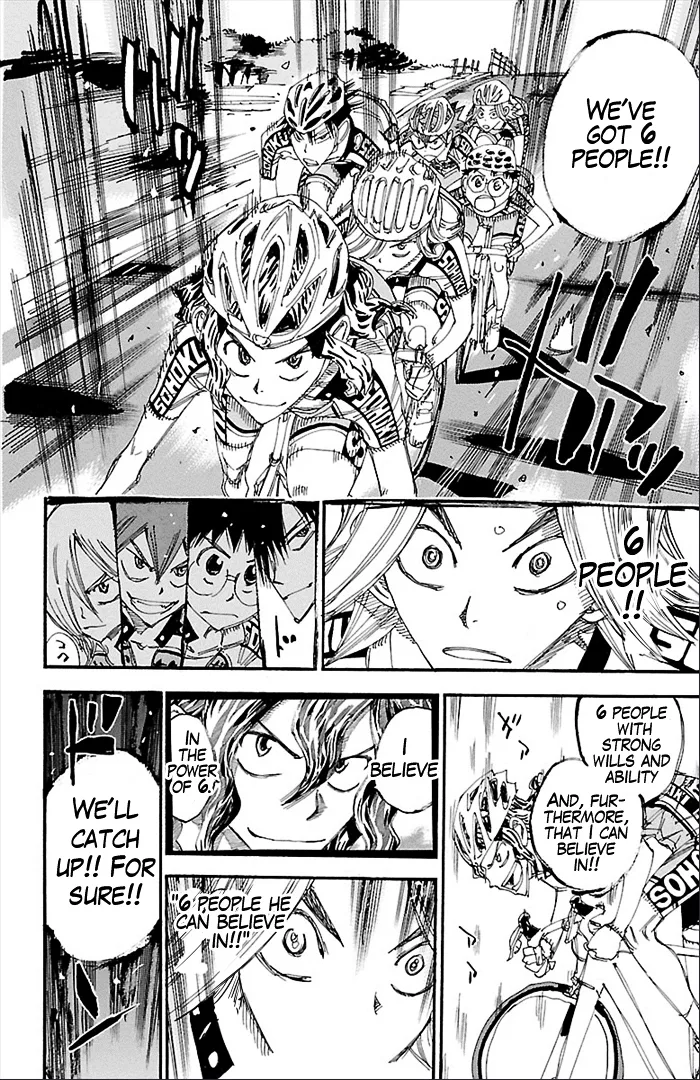 Yowamushi Pedal Chapter 277 page 8