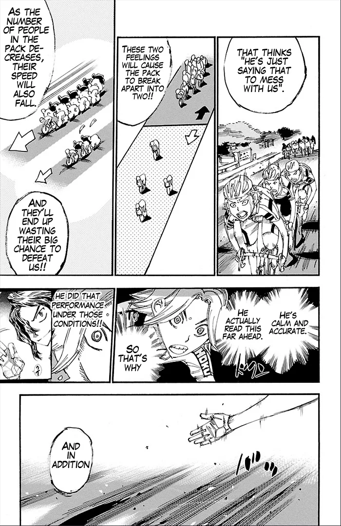 Yowamushi Pedal Chapter 277 page 7