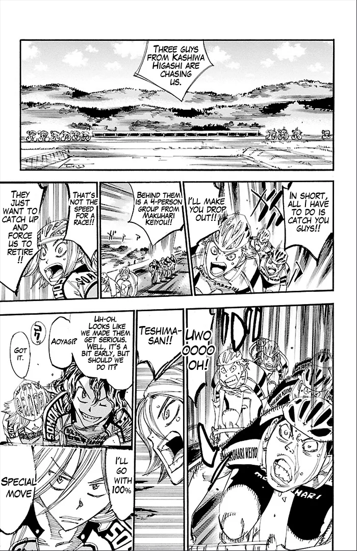 Yowamushi Pedal Chapter 277 page 9