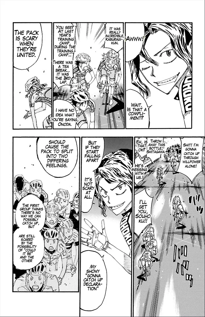 Yowamushi Pedal Chapter 277 page 6