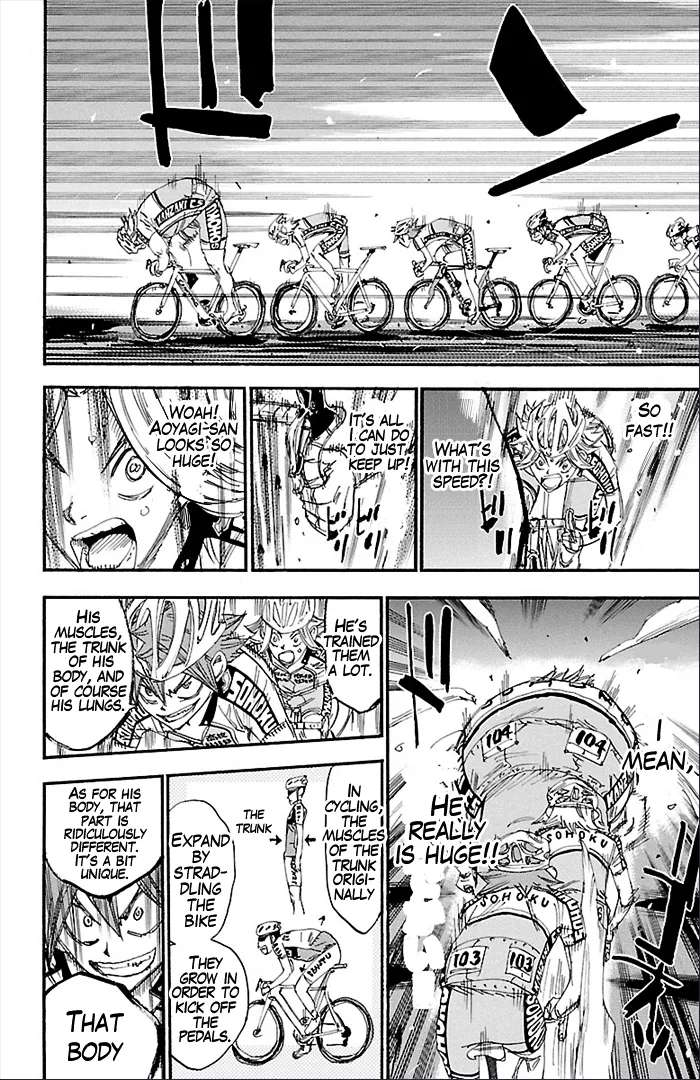 Yowamushi Pedal Chapter 277 page 13