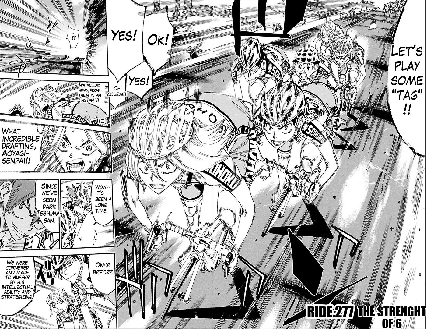 Yowamushi Pedal Chapter 277 page 5