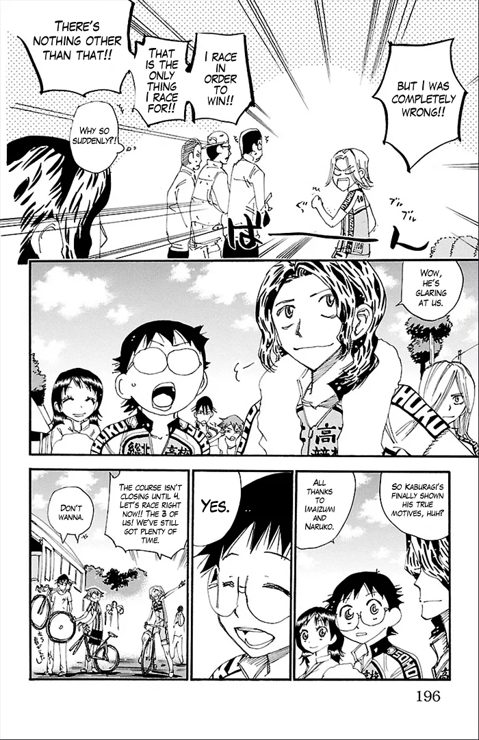Yowamushi Pedal Chapter 278 page 10