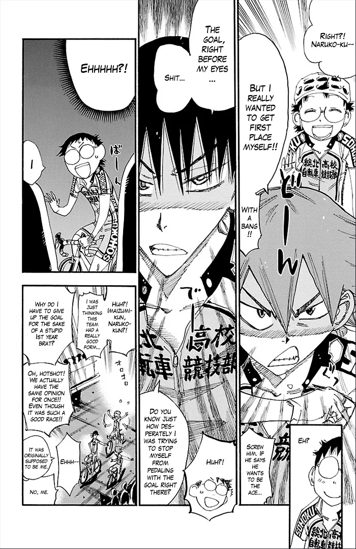 Yowamushi Pedal Chapter 278 page 4