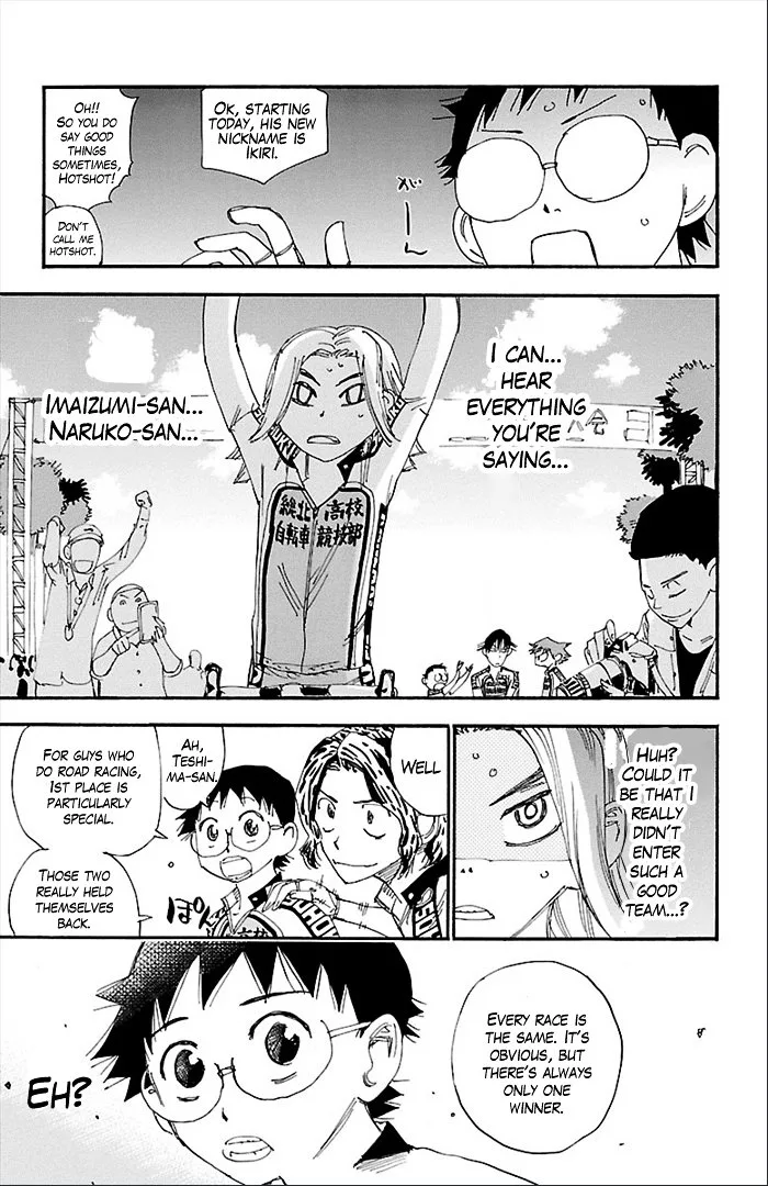 Yowamushi Pedal Chapter 278 page 5