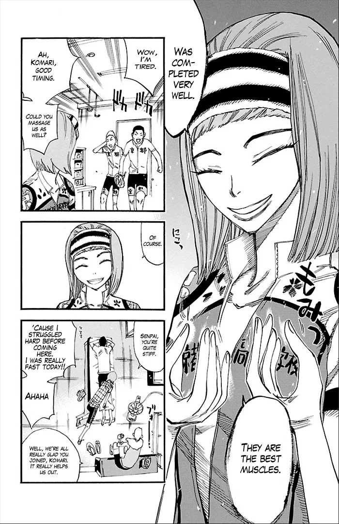 Yowamushi Pedal Chapter 278 page 17