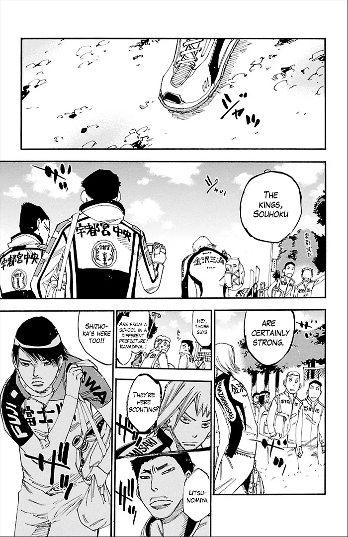 Yowamushi Pedal Chapter 278 page 11