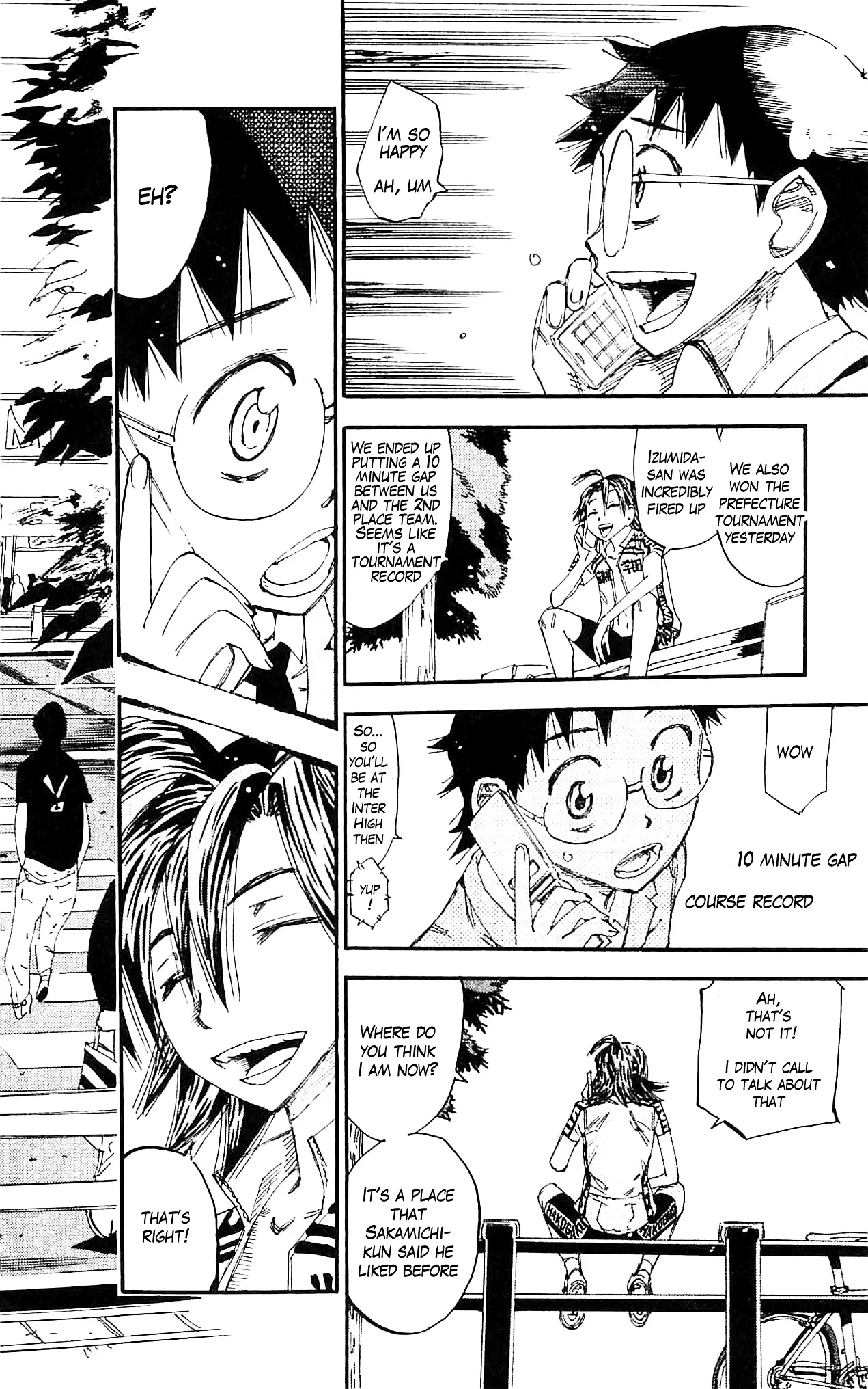 Yowamushi Pedal Chapter 279 page 12