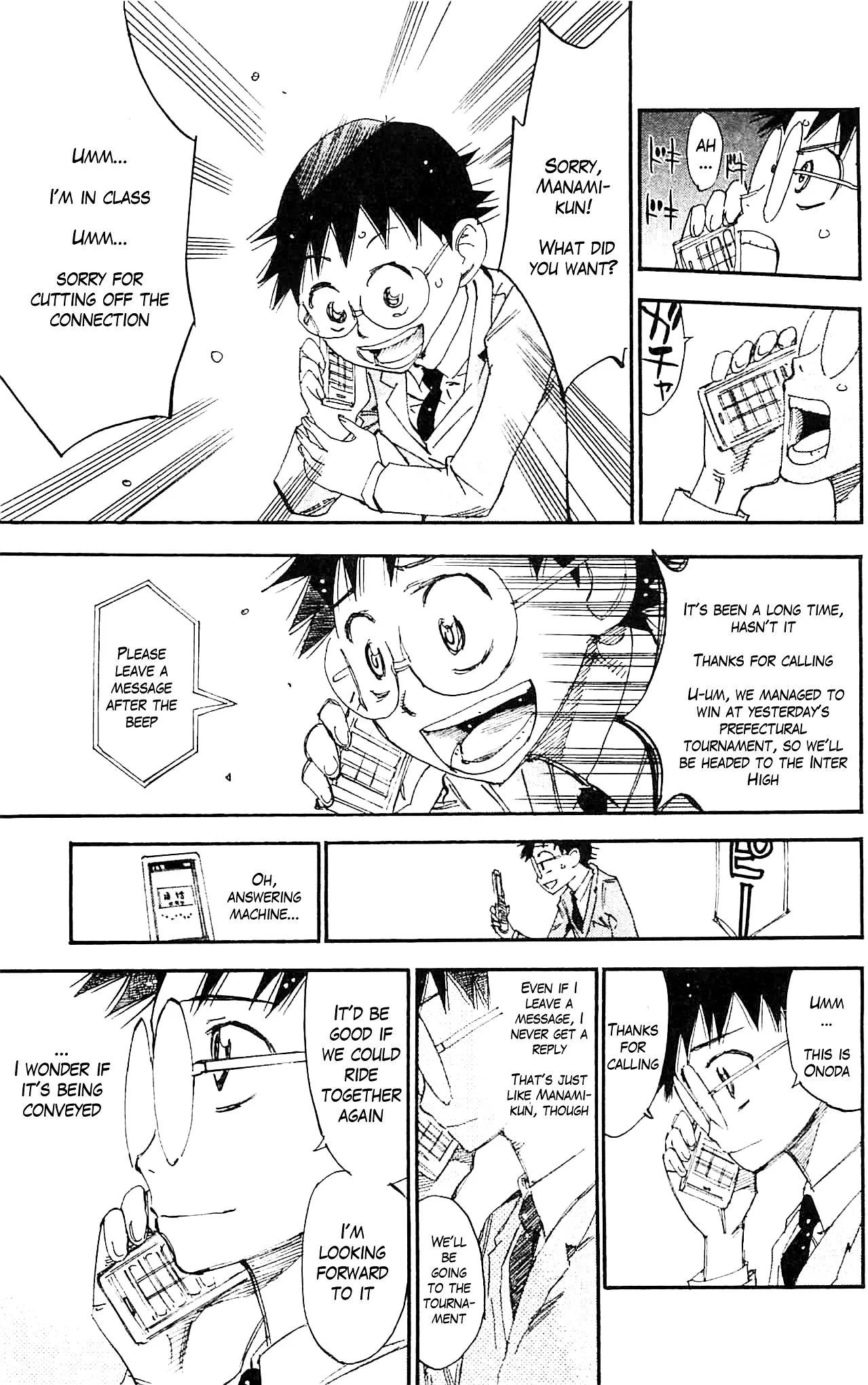 Yowamushi Pedal Chapter 279 page 9