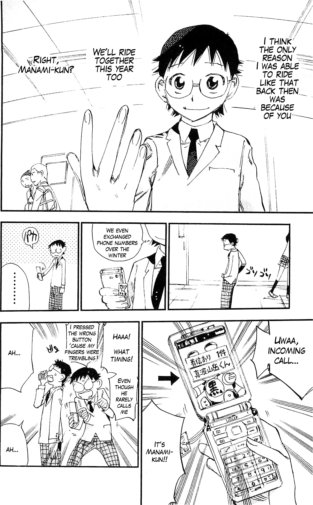 Yowamushi Pedal Chapter 279 page 8