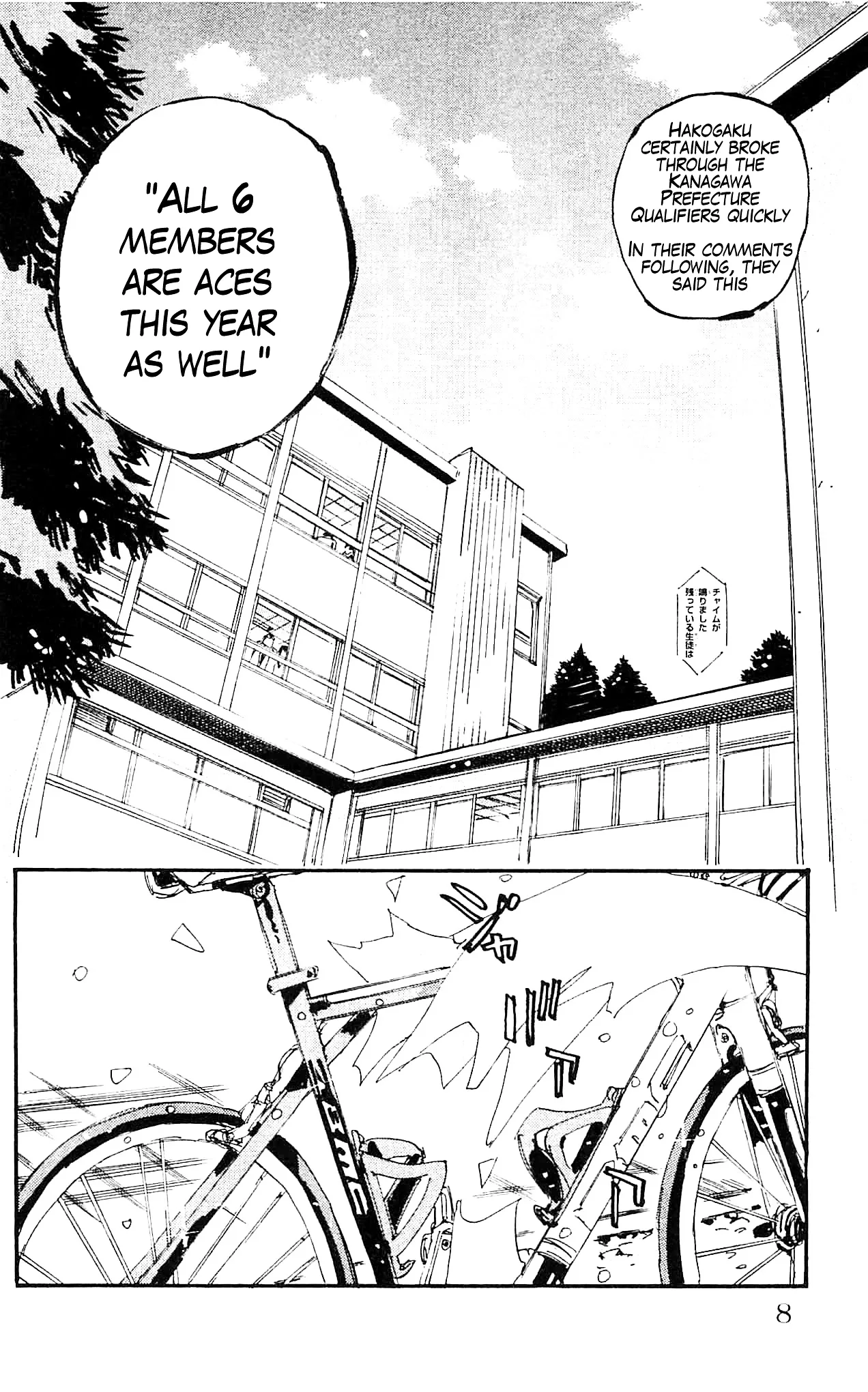 Yowamushi Pedal Chapter 279 page 4