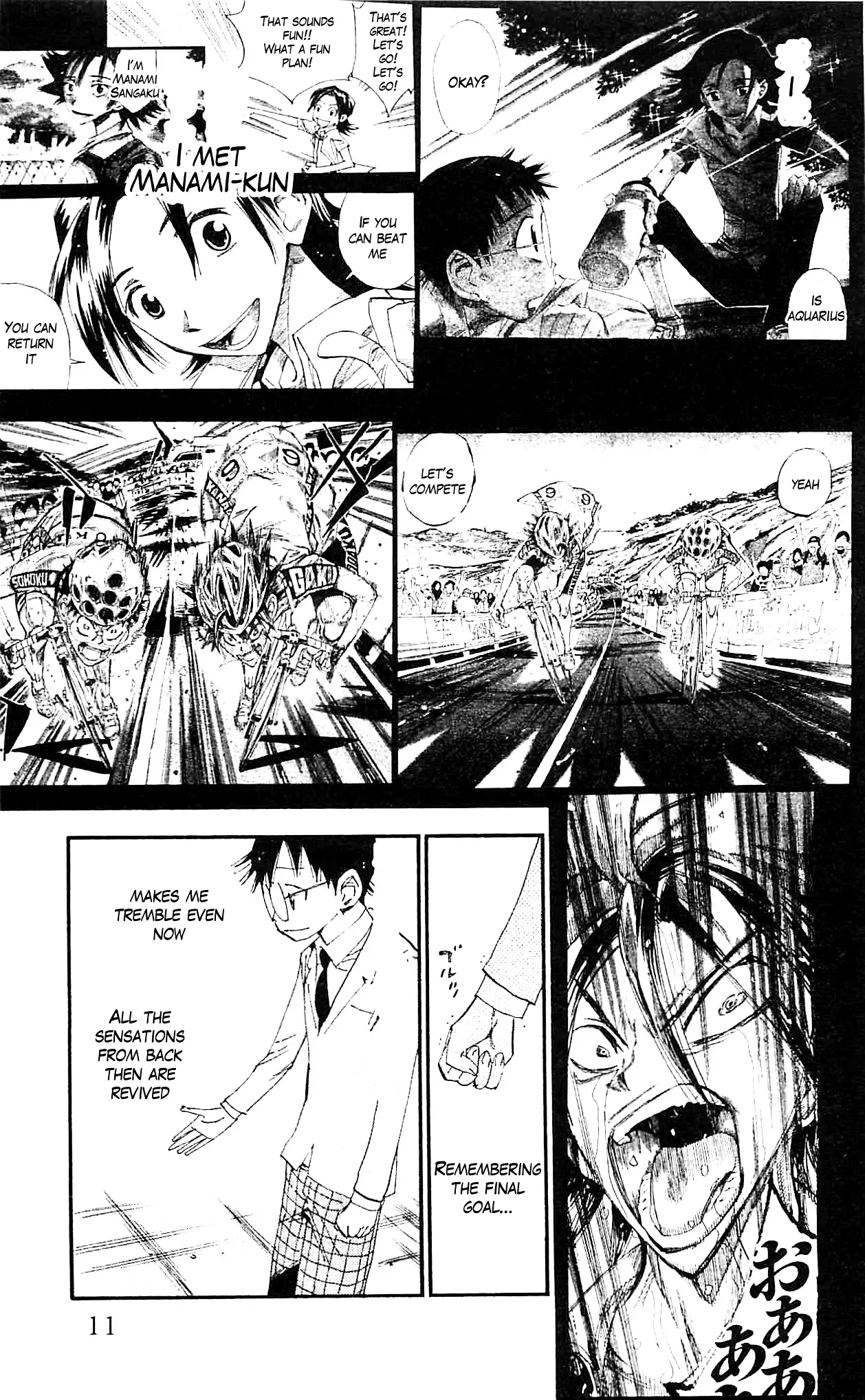 Yowamushi Pedal Chapter 279 page 7