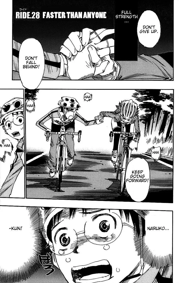 Yowamushi Pedal Chapter 28 page 1