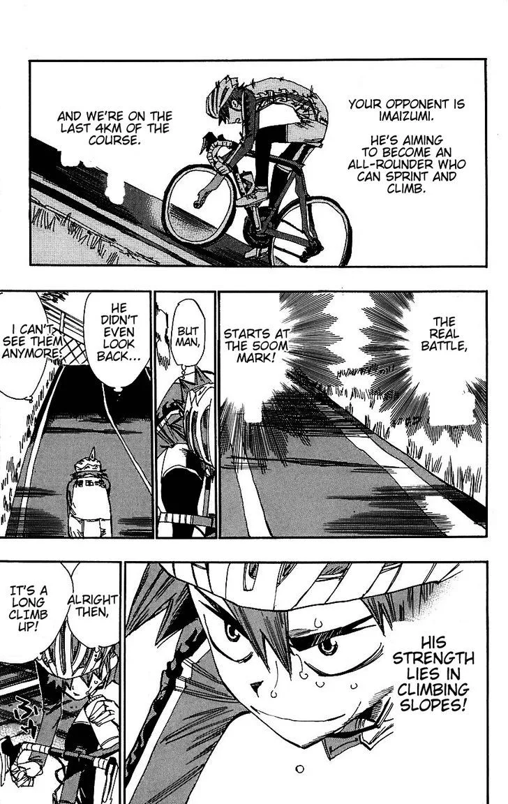 Yowamushi Pedal Chapter 28 page 6