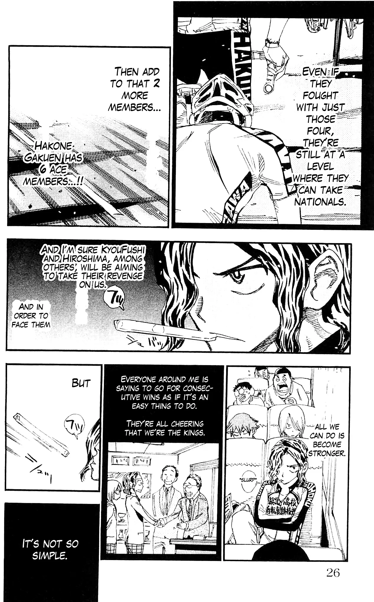 Yowamushi Pedal Chapter 280 page 2