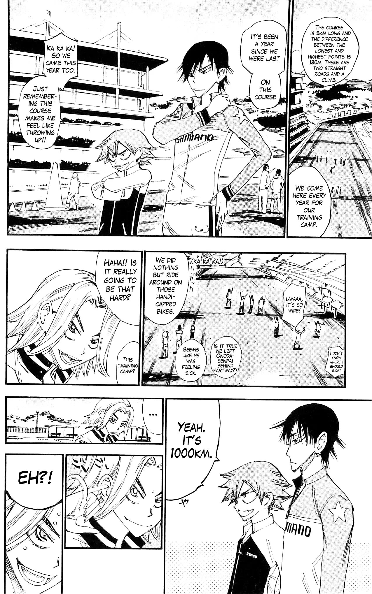 Yowamushi Pedal Chapter 280 page 6