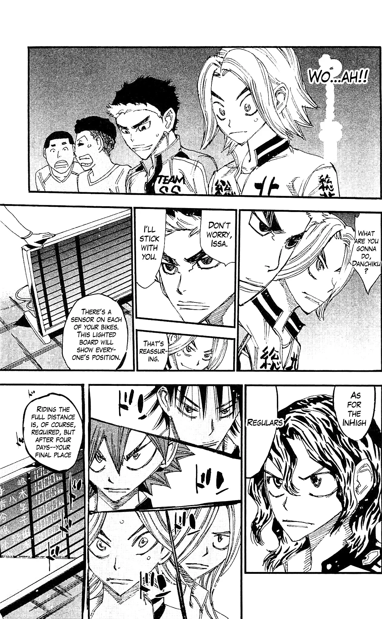 Yowamushi Pedal Chapter 280 page 9