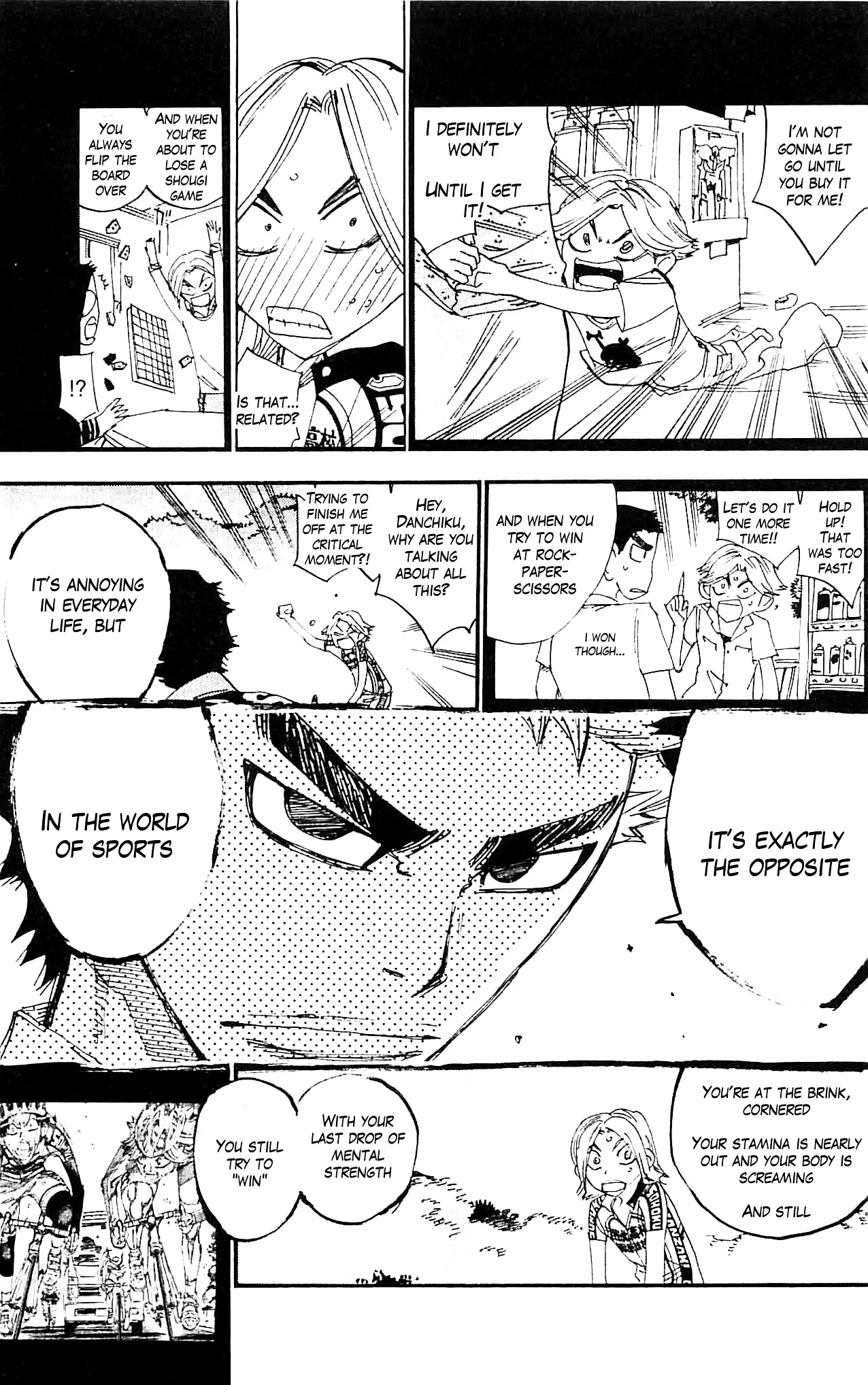 Yowamushi Pedal Chapter 281 page 17