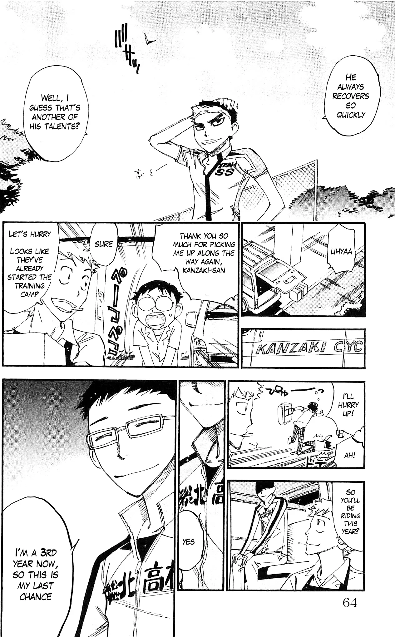 Yowamushi Pedal Chapter 281 page 20