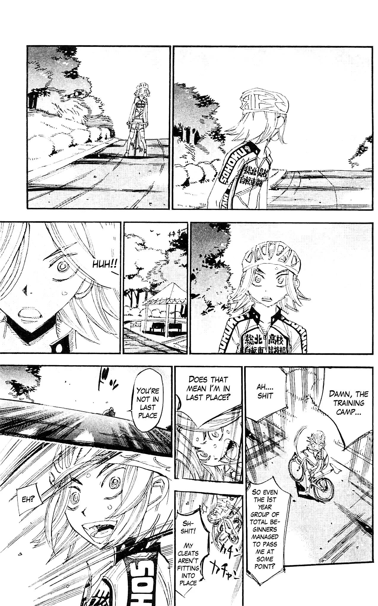 Yowamushi Pedal Chapter 281 page 7
