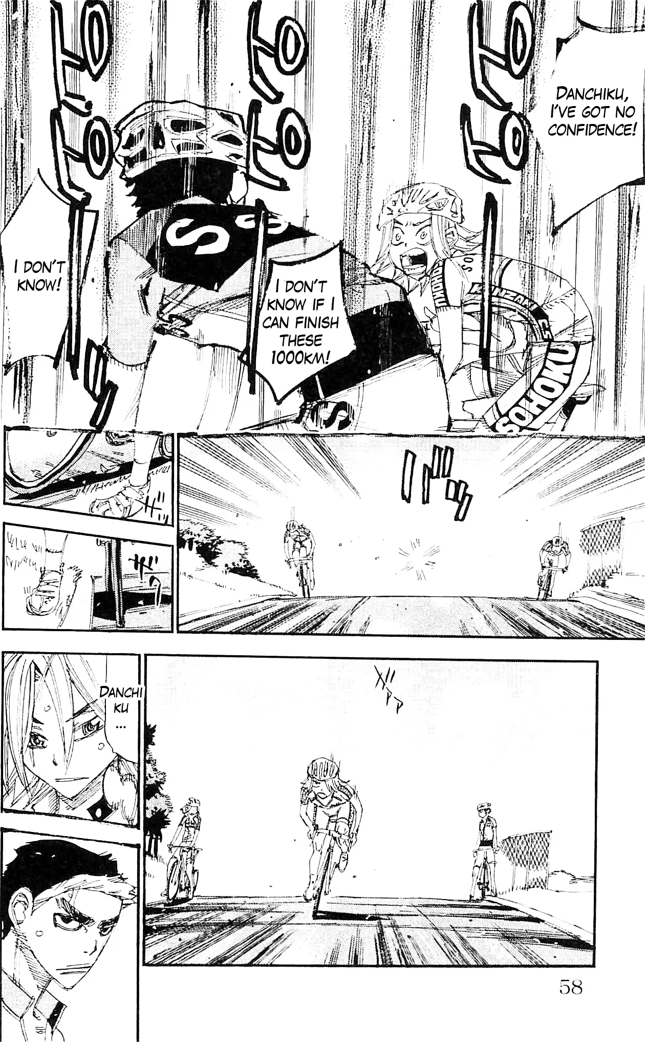 Yowamushi Pedal Chapter 281 page 14