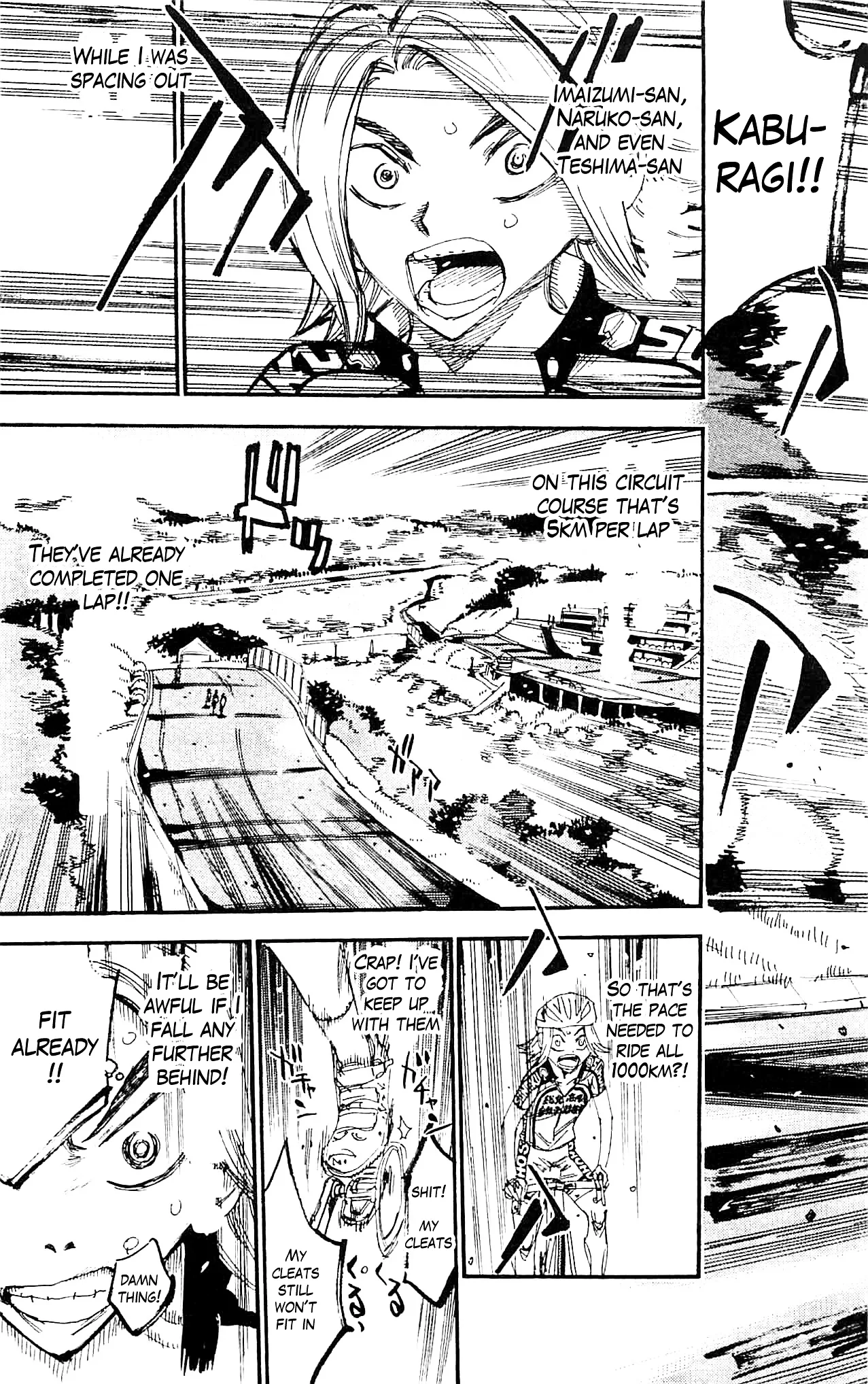 Yowamushi Pedal Chapter 281 page 9
