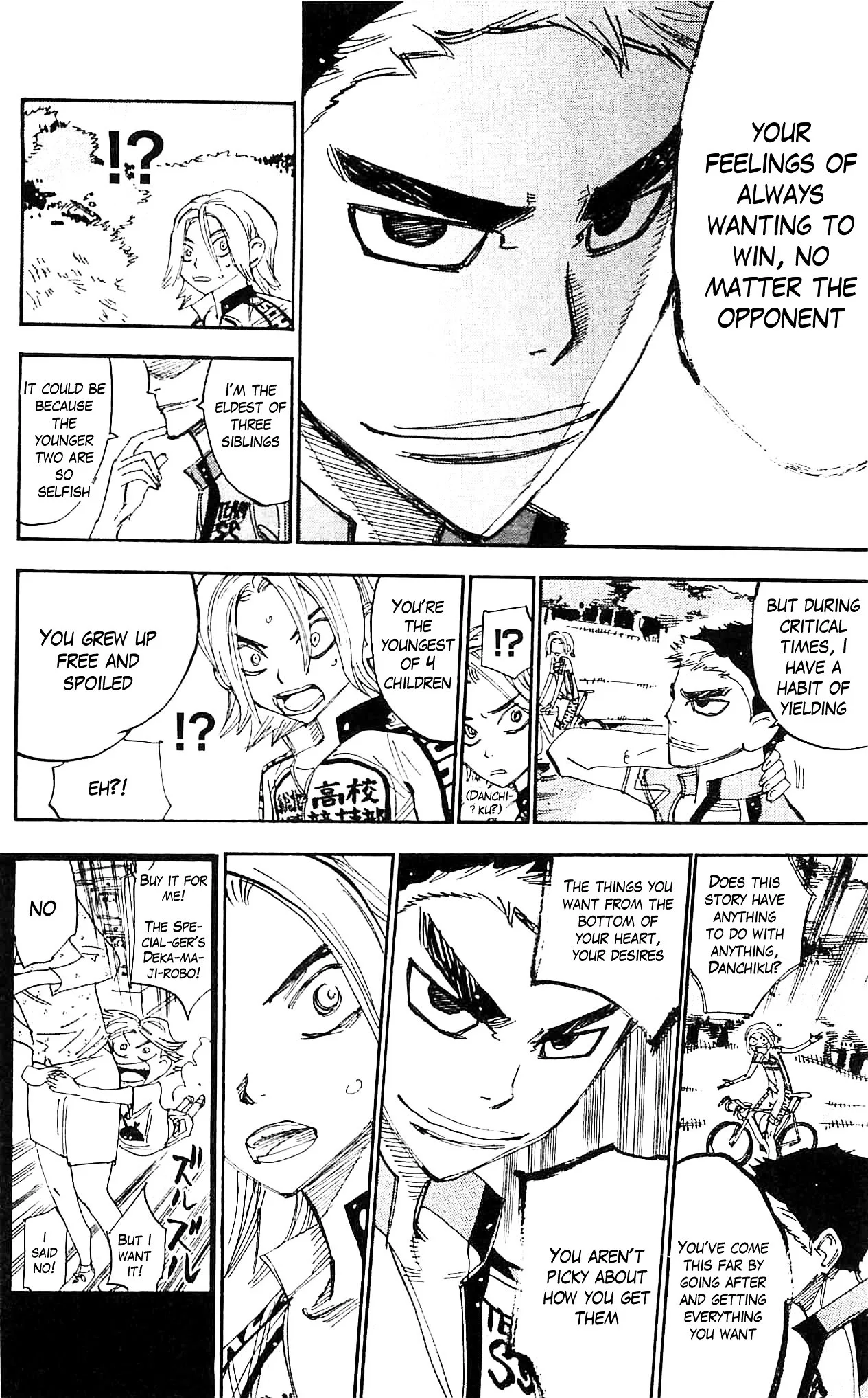 Yowamushi Pedal Chapter 281 page 16