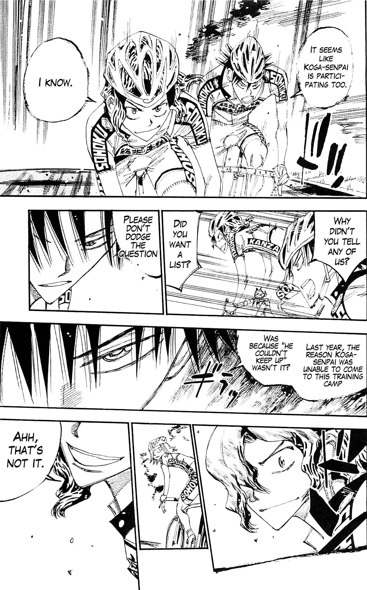 Yowamushi Pedal Chapter 282 page 16
