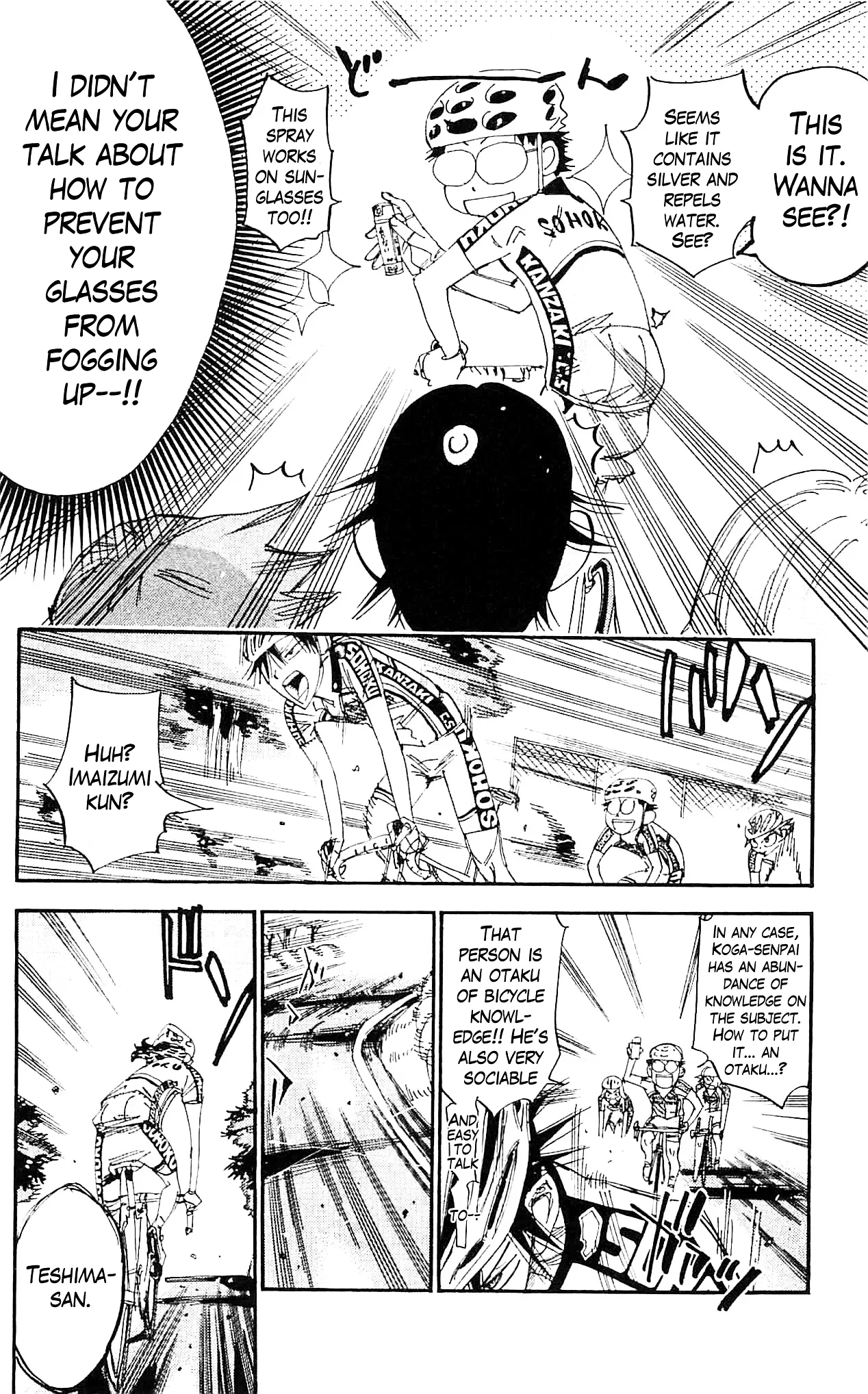 Yowamushi Pedal Chapter 282 page 15