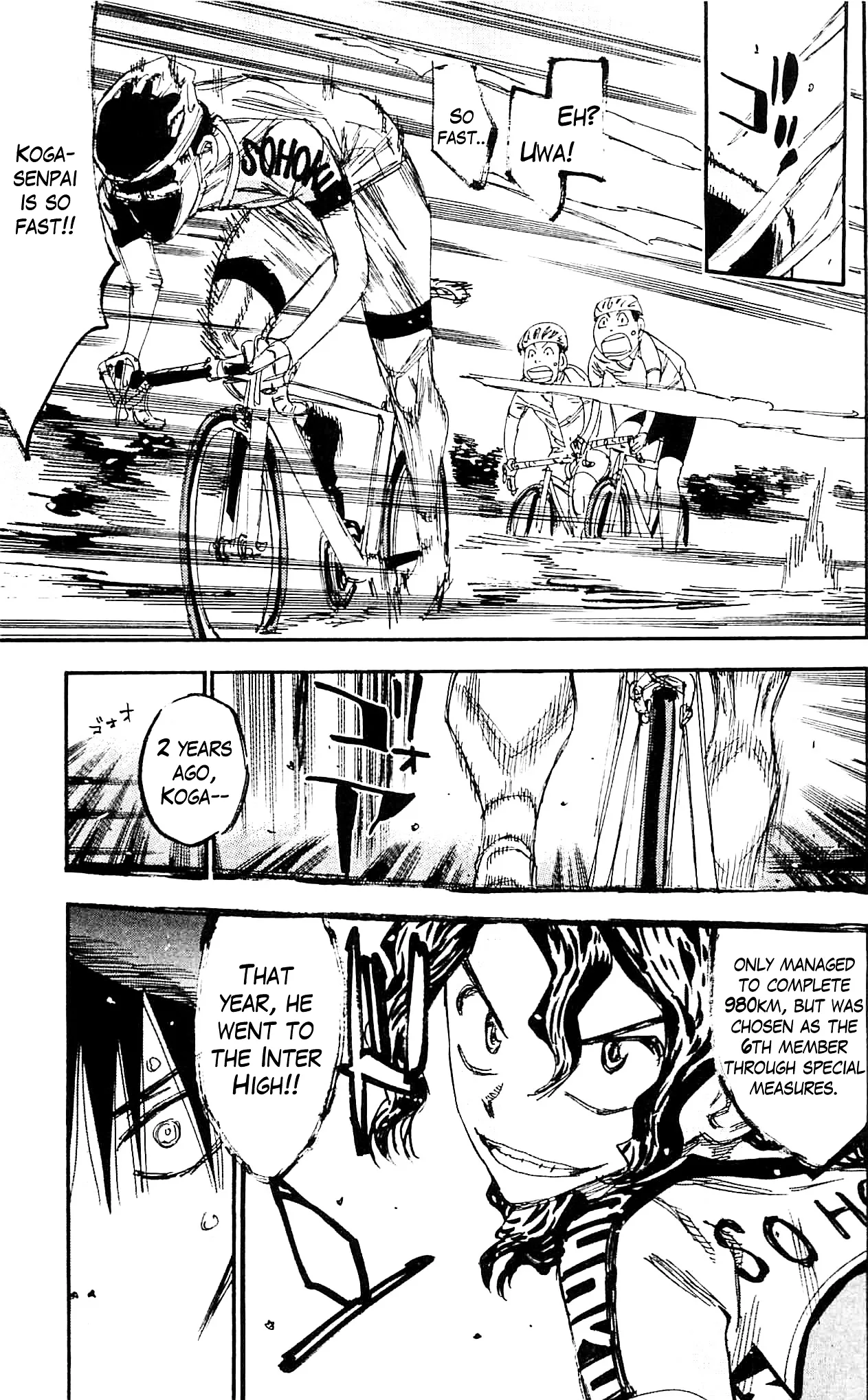 Yowamushi Pedal Chapter 282 page 18