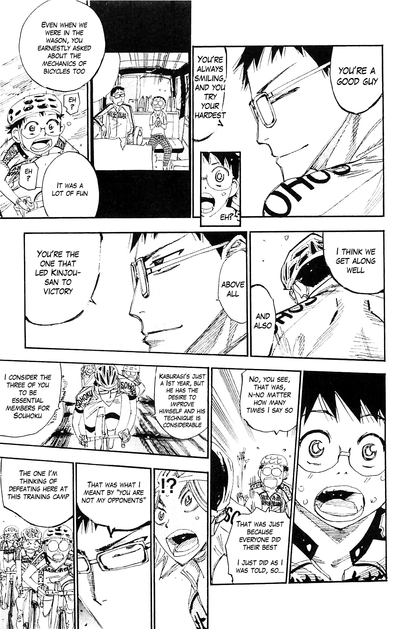 Yowamushi Pedal Chapter 283 page 17