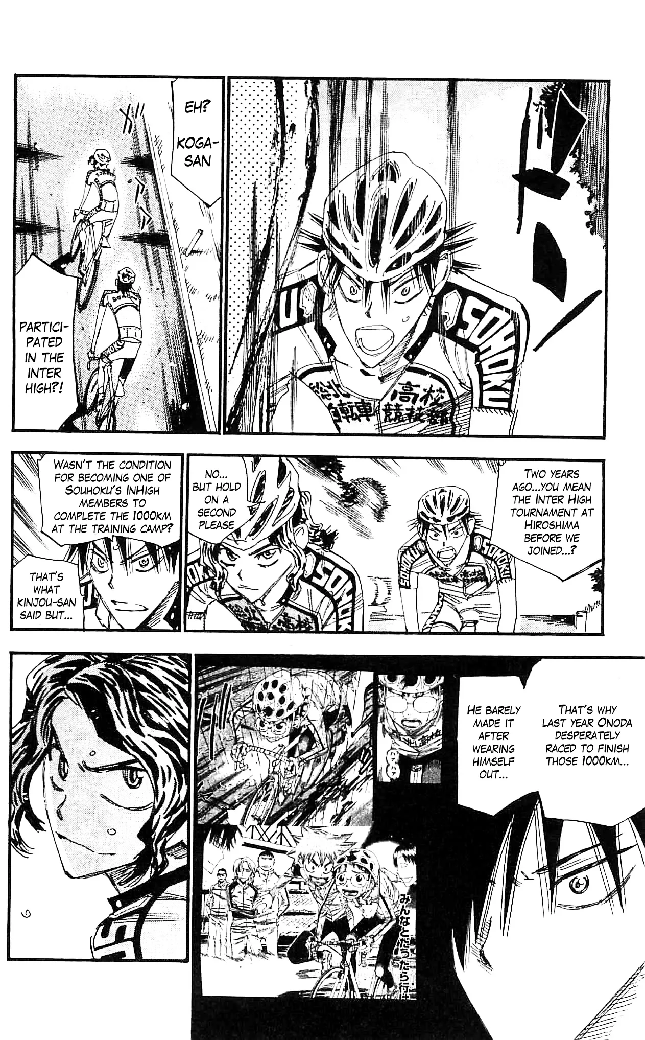 Yowamushi Pedal Chapter 283 page 2