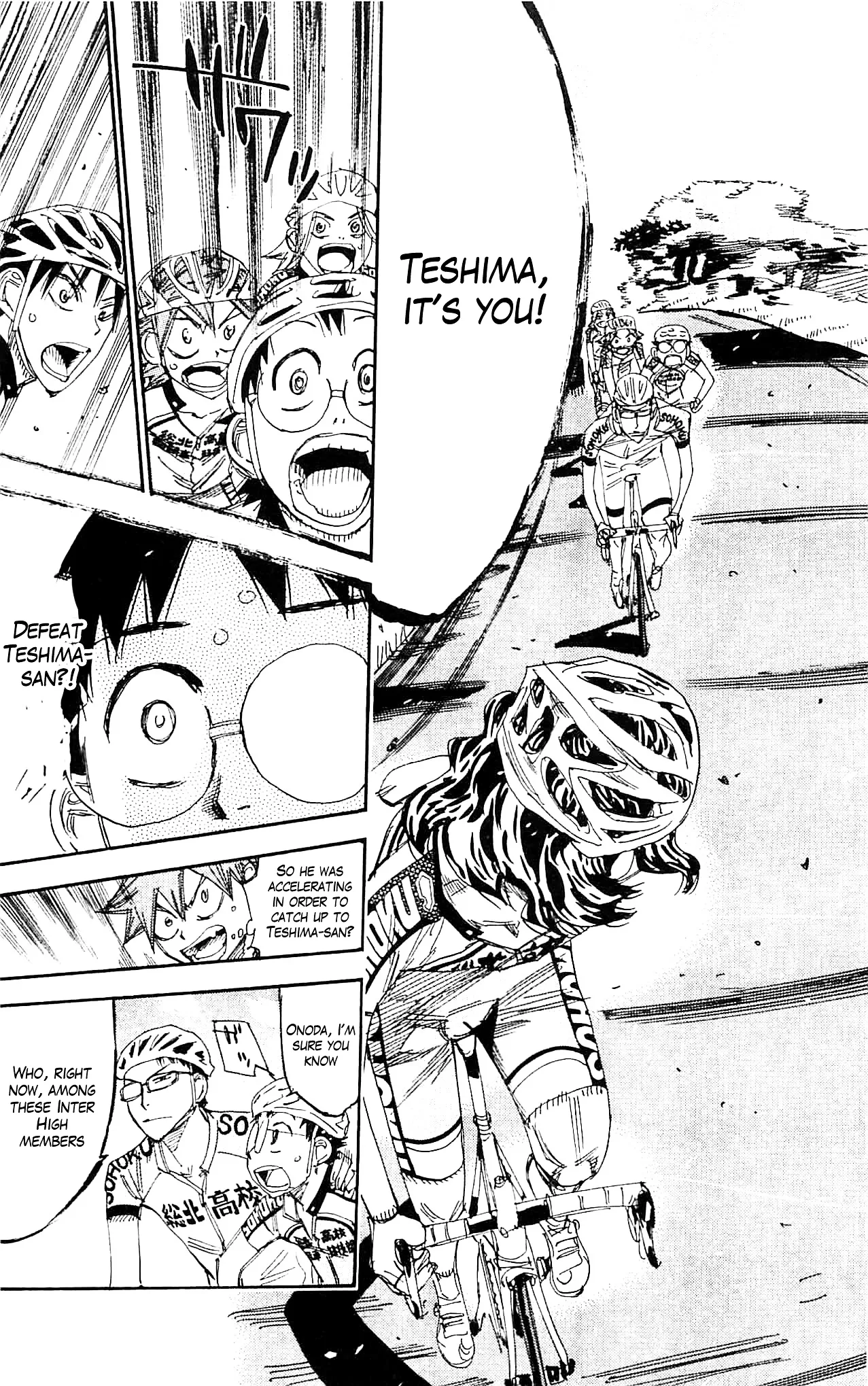 Yowamushi Pedal Chapter 283 page 19