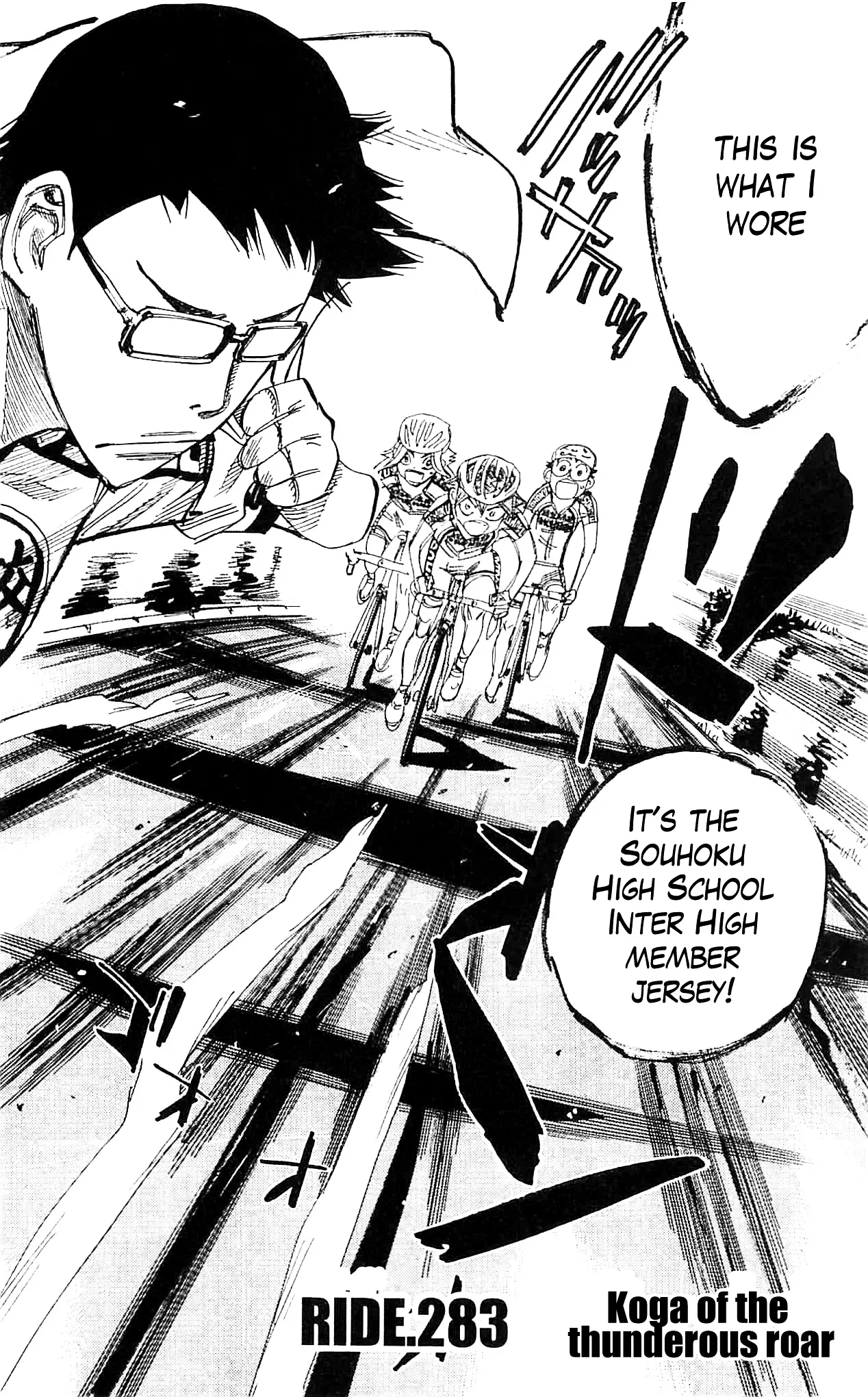 Yowamushi Pedal Chapter 283 page 6