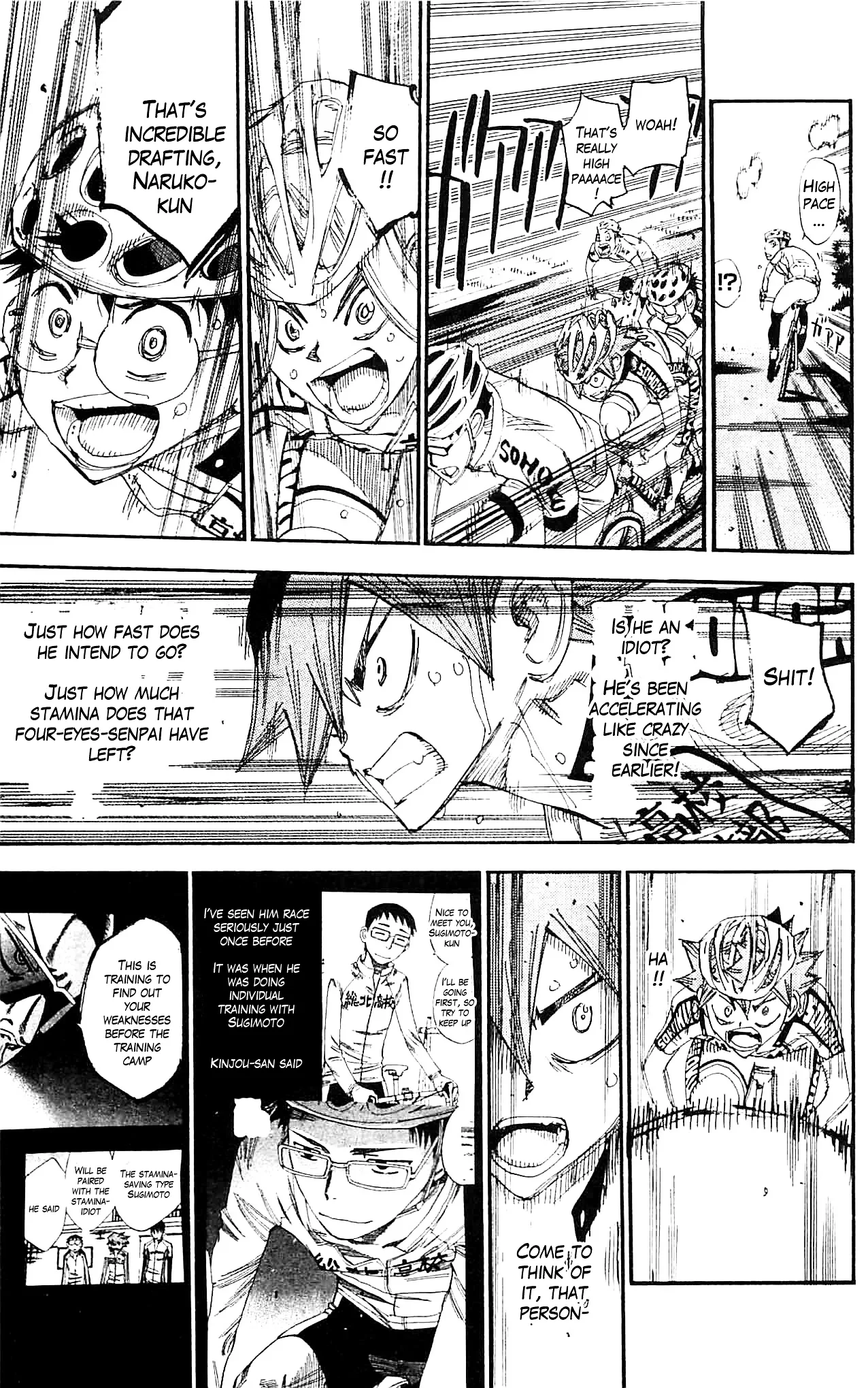 Yowamushi Pedal Chapter 283 page 13