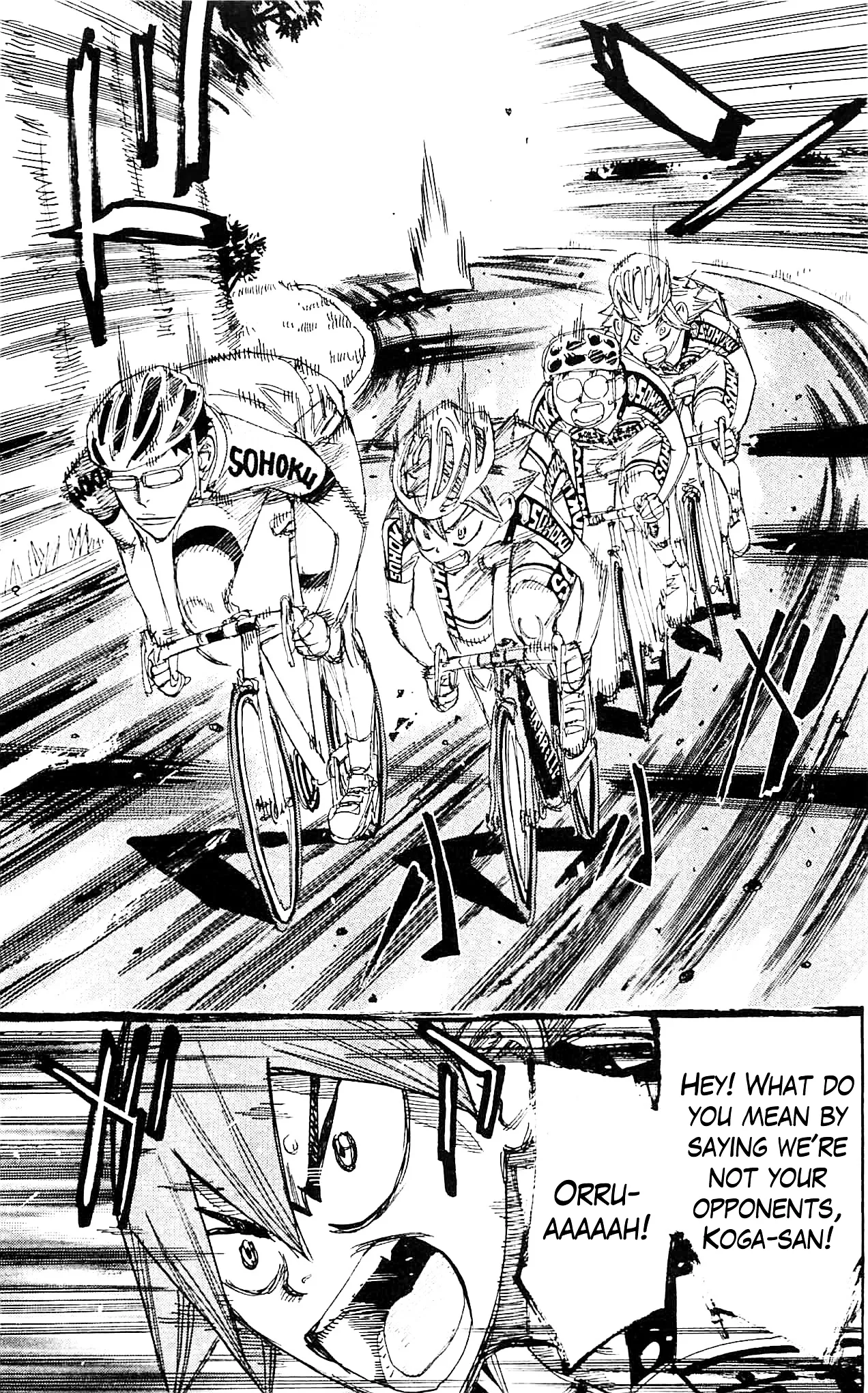 Yowamushi Pedal Chapter 283 page 9