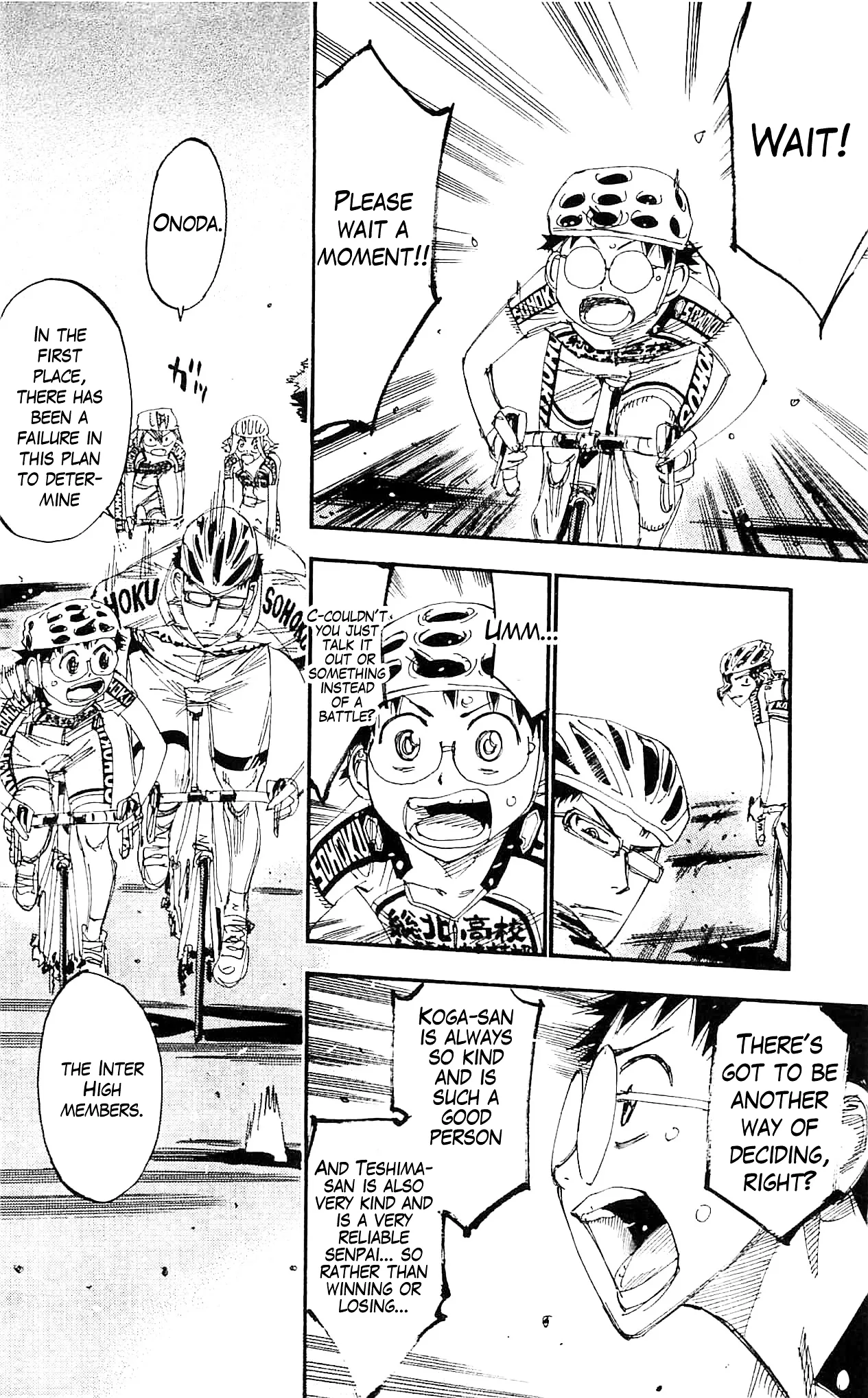 Yowamushi Pedal Chapter 284 page 2