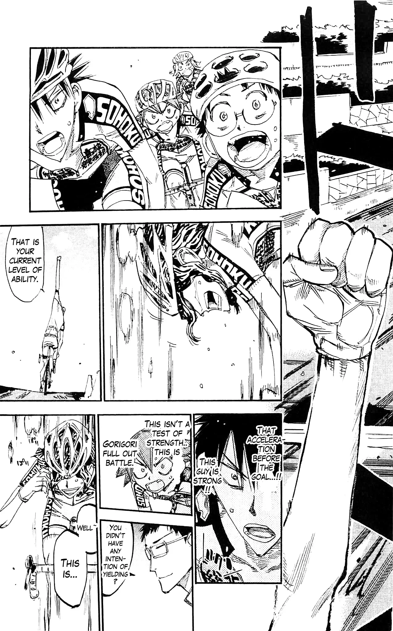 Yowamushi Pedal Chapter 284 page 19