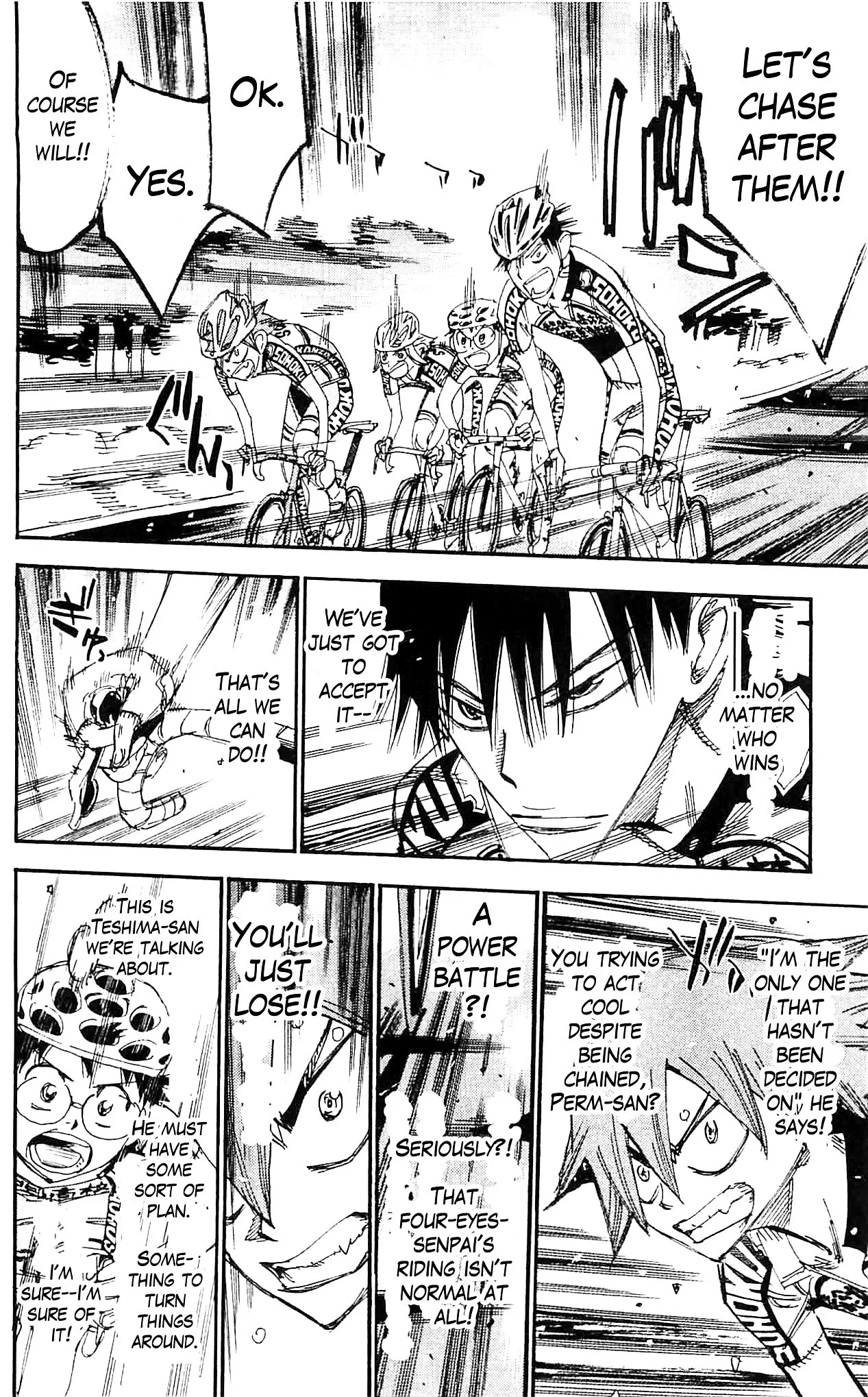 Yowamushi Pedal Chapter 284 page 14