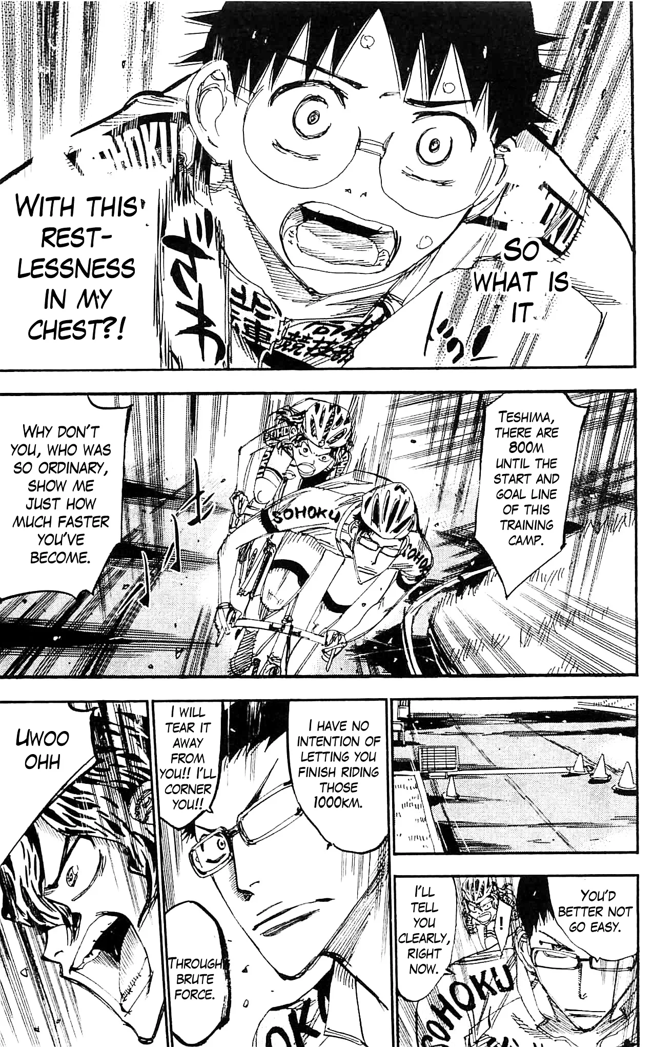Yowamushi Pedal Chapter 284 page 15