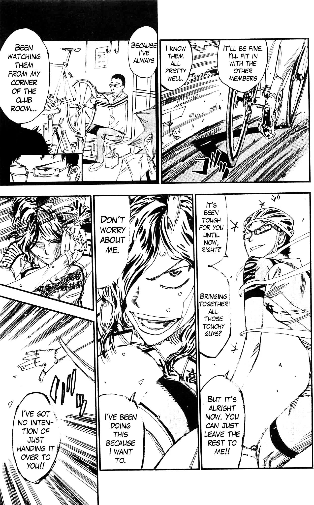 Yowamushi Pedal Chapter 284 page 11