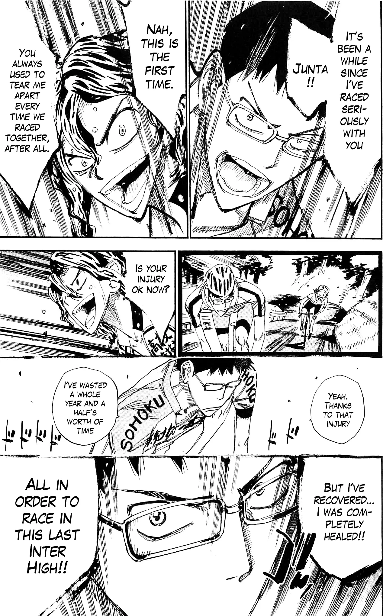 Yowamushi Pedal Chapter 284 page 9