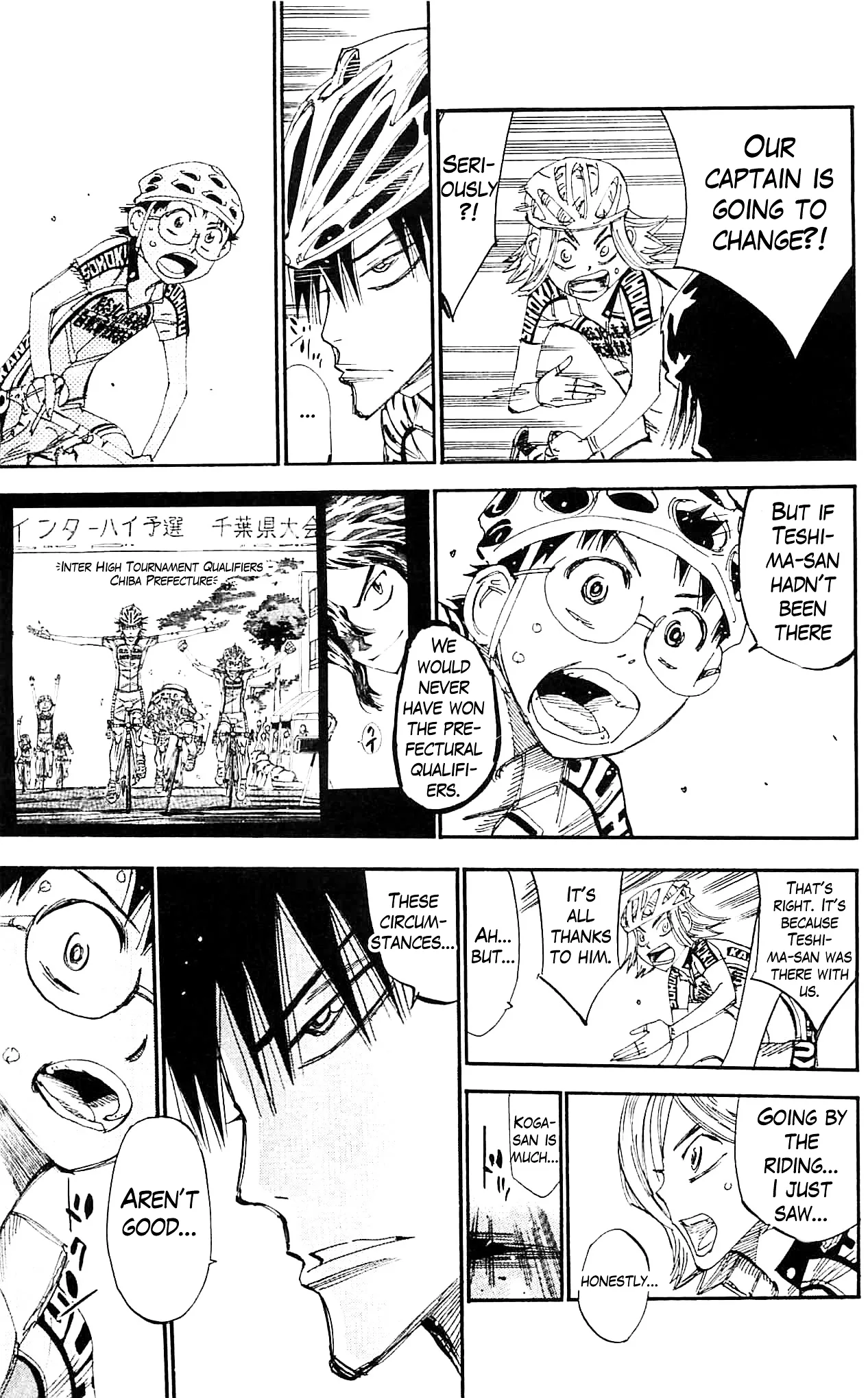 Yowamushi Pedal Chapter 284 page 13